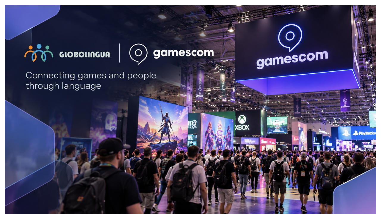 Globolingua joins the tech community at Gamescom 2025 Globolingua joins the tech community at Gamescom 2025